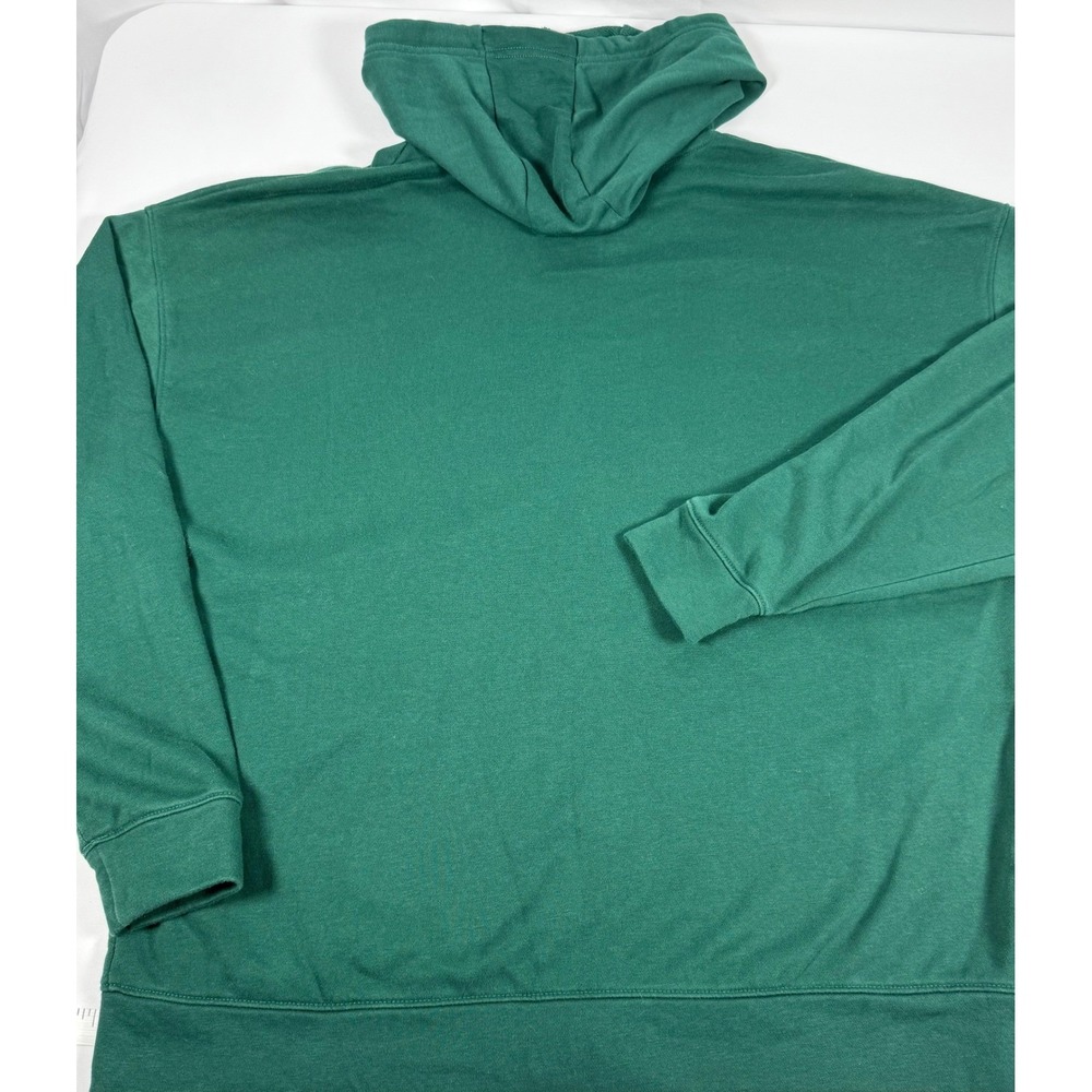 Under Armour Womens Rival Terry Full Zip Hoodie Green Size Medium Logo Athletic - Picture 5 of 11